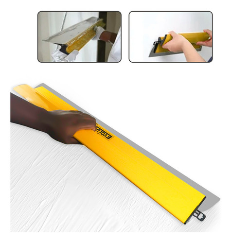 Desempenadeira Berox Aço Inox 80cm Evolution Massa Corrida