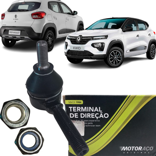 Terminal De Direção Direito Esquerdo Renault Kwid 2017 2018