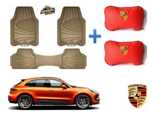 Kit Tapetes Armor All + Cojines Porsche Macan 2014 A 2022