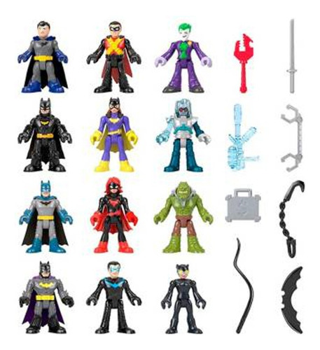 Imaginext Dc Super Friends Caja Sorpresa Ciudad Gotica
