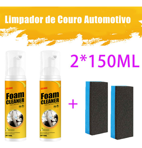 Eliminar Limpiador Automotivo Borrachas Pneu Plastico 2*150