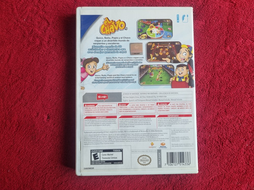 El Chavo Wii Videojuego Completo Totalmente Original (Usado)
