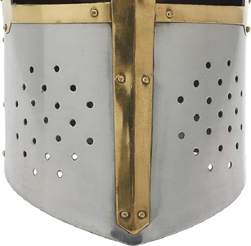 Casco Medieval Caballero Medieval Tamaño Real