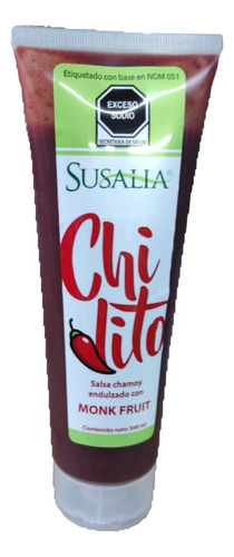 Chilito Chamoy Susalia Endulzado Monk Fruit 300 Ml Caja 6 Pz