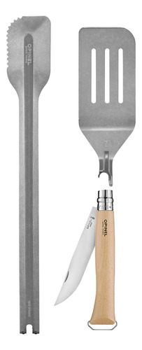 Kit Parrillero Opinel Juego Parrilla 3 Piezas