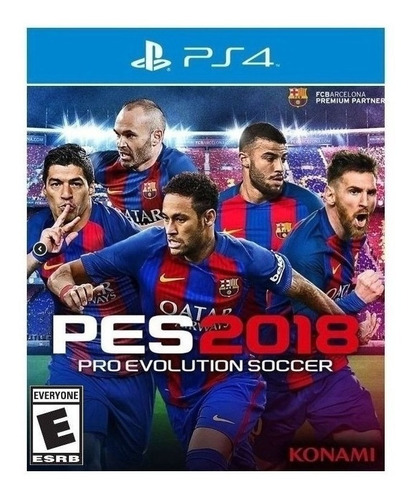 Pro Evolution Soccer 2018 Standard Edition Ps4 Físico Usado