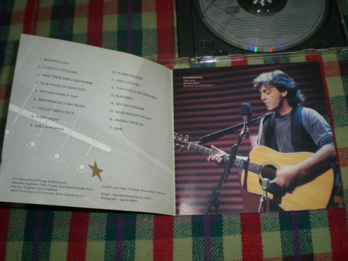 Paul Mccartney / Unplugged The Official Bootleg - Uk (ri8) (Usado)