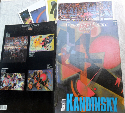 Kandinsky / 4 Litografiás / Pinacoteca Noticias * Siglo Xx