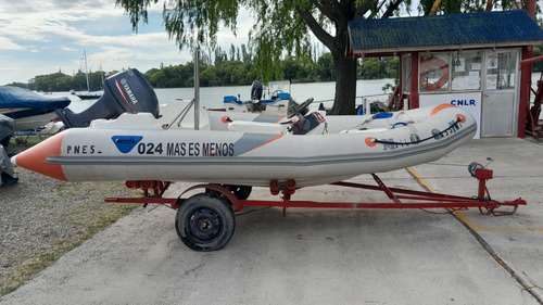 Gomón Semirrigido 4.40 Moon Año 2006 Con Yamaha 40 Hp 2011