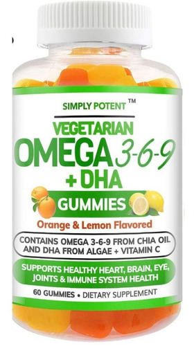 Omega 3-6-9 - 60 Gms Vgns 20 Ser - Unidad a $4948