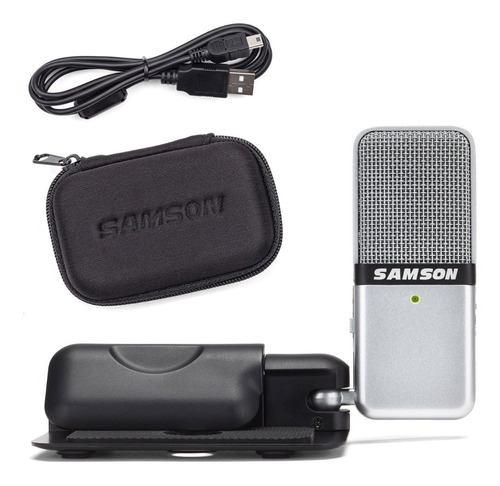 Micrófono Samson Go Mic Usb Condenser Multipatrón 