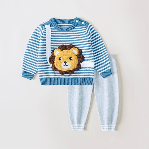 Conjunto Tejido Para Bebe, Niño Y Niña De 6 Meses A 36 Meses