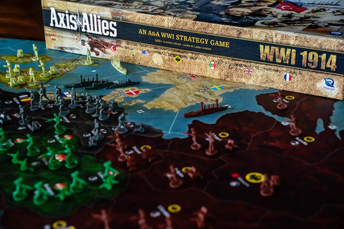 Renegade Game Studios: Axis & Allies: Wwi 1914 Um Jogo De 4