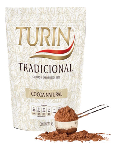 Turin Cacao En Polvo De 1kg