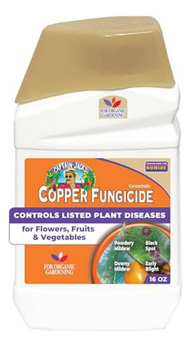 Fertilizantes -  811 Cobre 4e Fungicidas 16 Oz (473ml).