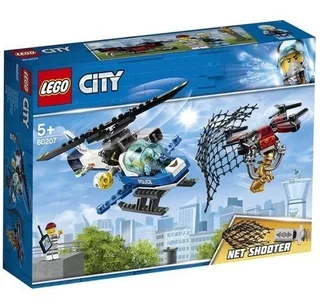 Lego City 60207 Policía Aérea: A La Caza Del Dron