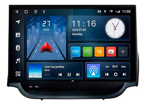 Multimedia Gps Android 12 Ecosport Kd 2gb Carplay, Wifi, Usb