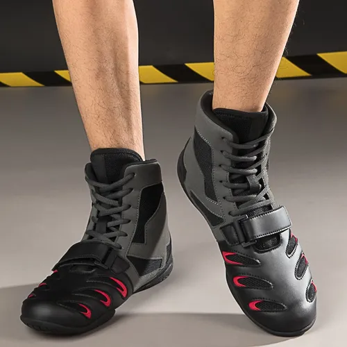 L Zapatos De Boxeo Profesionales Y Botas De Lucha Libre