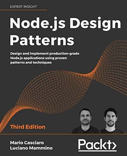 Book : Node.js Design Patterns Design And Implement...