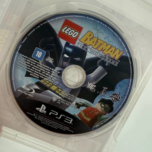 Lego Batman The Videogame Ps3 Semi Novo Mídia Física (Recondicionado)