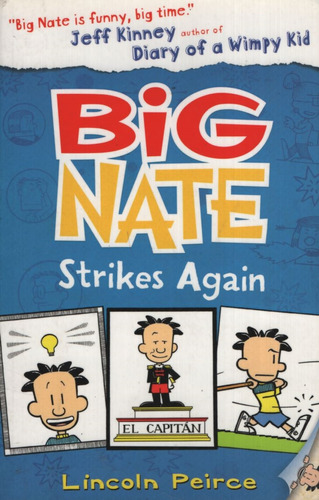 Big Nate Strikes Again, de Peirce, Lincoln. Editorial HarperCollins, tapa blanda en inglés internacional, 2010