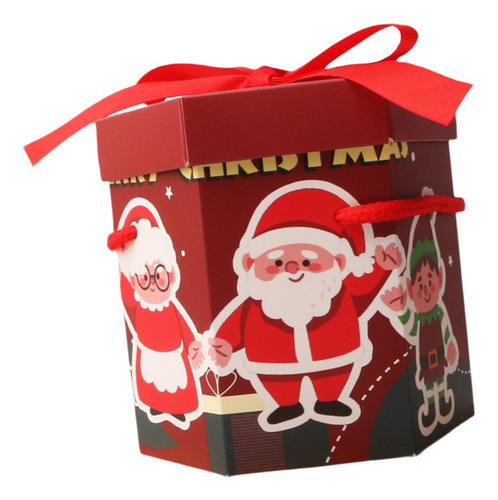 2 Caja De Regalo De Navidad, Contenedor De Dulces