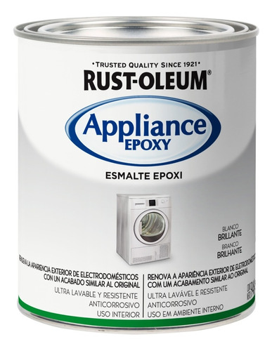 Pintura Rust Oleum Para Electrodomesticos Epoxi Brochable