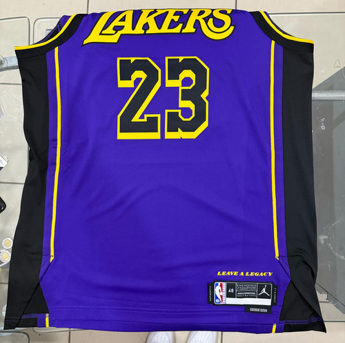 Lebron James Lakers Statement Jersey Authentic Original (Usado)