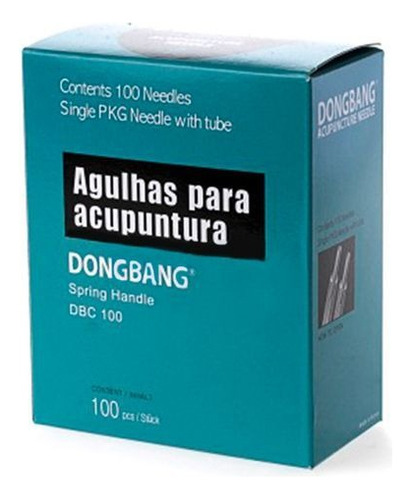 Agulha Sistêmica Individual Dong Bang 0,25x30 C/100 Un