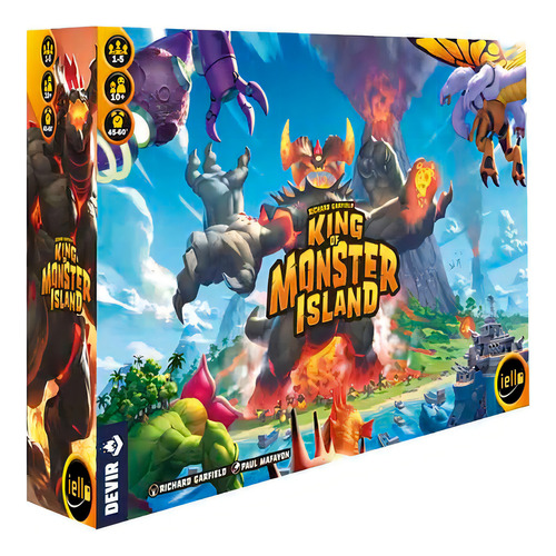 King Of Monster Island - Juego de mesa - Devir