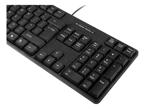 Teclado De Computadora Mcsaite Wired Ps2, 104 Teclas