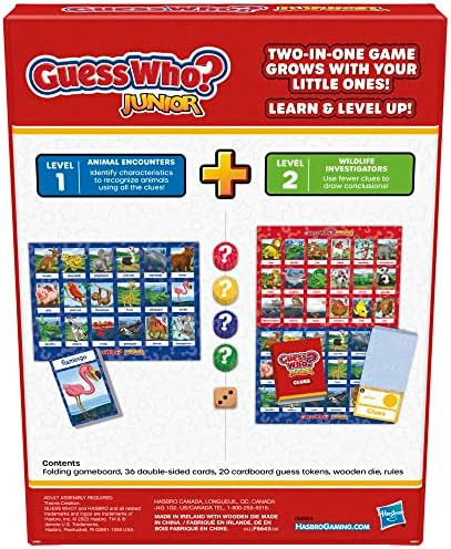 Hasbro Gaming ¿adivina Quién? A Partir De 3 Años, Juegos