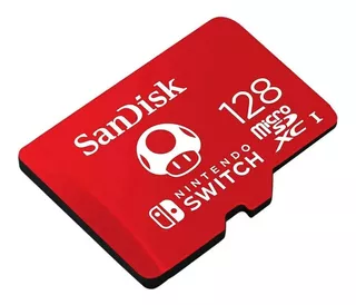 Memoria Micro Sdxc Sandisk 128gb Un 4k Para Nintendo Switch