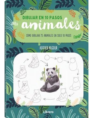 Libro Dibujar En 10 Pasos Animales