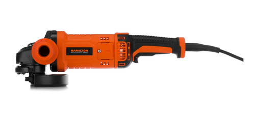 Imagen 3 de 4 de Amoladora Angular 2350w 180mm Hamilton Haa005