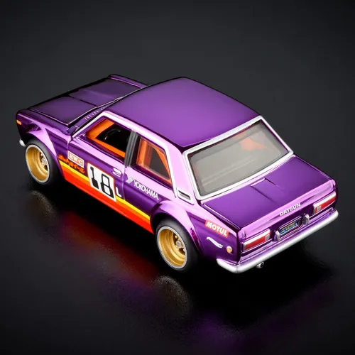Hot Wheels 71 Datsun 510 Rlc Red Line Club 2026 | Parcelamento sem