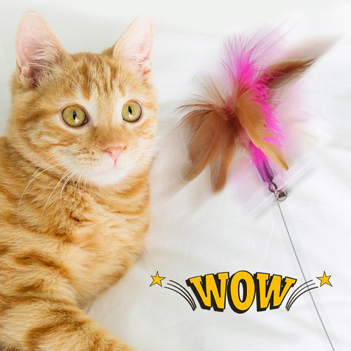 Para Provocador De Gato Com Sino De Silicone Envoltório De