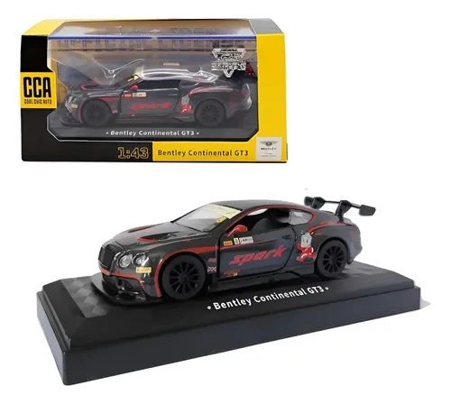Miniatura Bentley Continental Gt3 Racing Model 2013 1/43 Cca