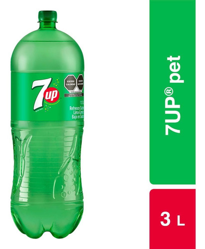 Refresco 7up Lima Limón 3l