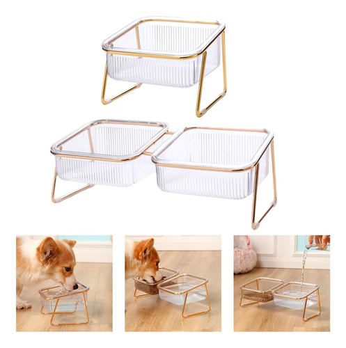 Comedero Para Perros Y Con Soporte Para