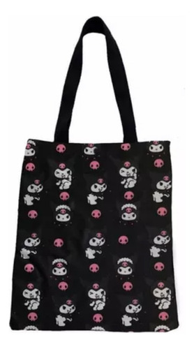 Cartera Bolsa Totebag Estampada De Kuromi My Melody Kawaii