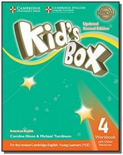 Kid's Box 4 - Workbook With Online Resources  - American Eng