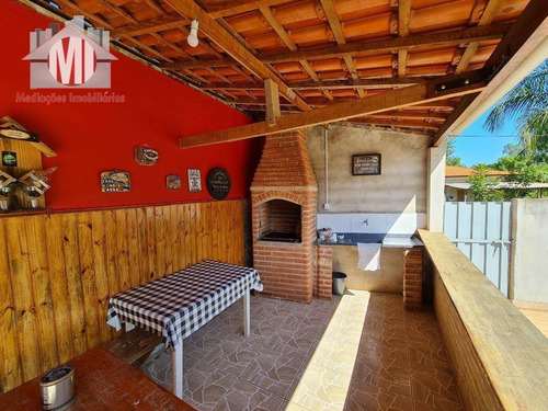 Imagem 3 de 16 de Linda Chácara Com 02 Dormitórios, Piscina, Espaço Gourmet, Bairro Povoado À Venda, 500 M² Por R$ 250.000 - Rural - Socorro/sp - Ch0921