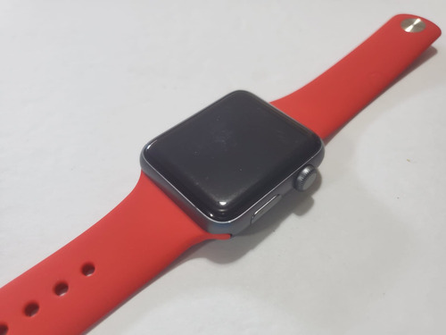 Apple Watch Series 3 (gps) - Aluminio Gris Espacial - 42mm Gris Oscuro Rojo (Usado)