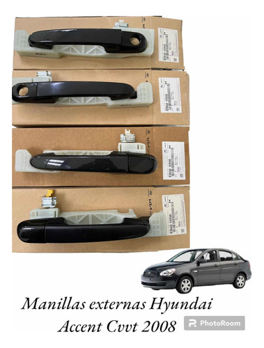 Manillas Externas Hyundai Accent Cvvt 2008