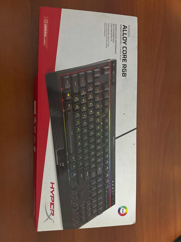 Teclado Hyperx Alloy Core Rgb Usado