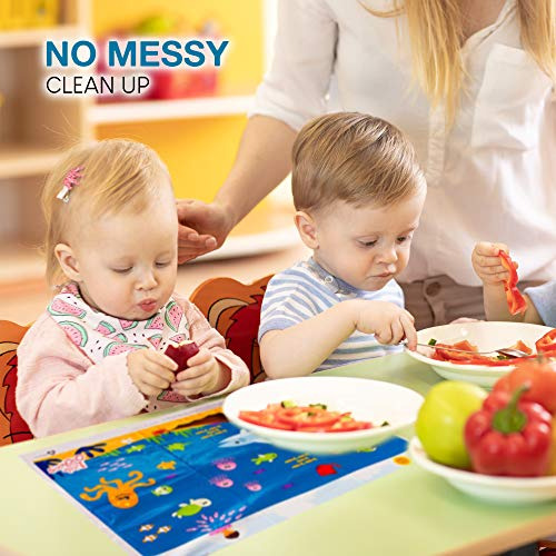Placemats Desechables Bajo El Agua Topper Para Mesa 60 Tapet