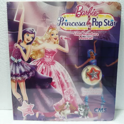 Livro Barbie Princesa Pop Star - Vinted