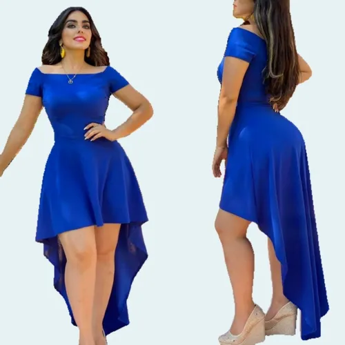 Hermoso Vestido Cola De Pato Max Env o gratis
