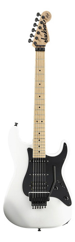 Guitarra Jackson Adrian Smith Sdx Mn Blancanieves con negro